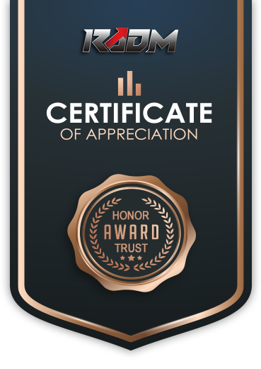 CERTIFICATE OF APPRECIATION